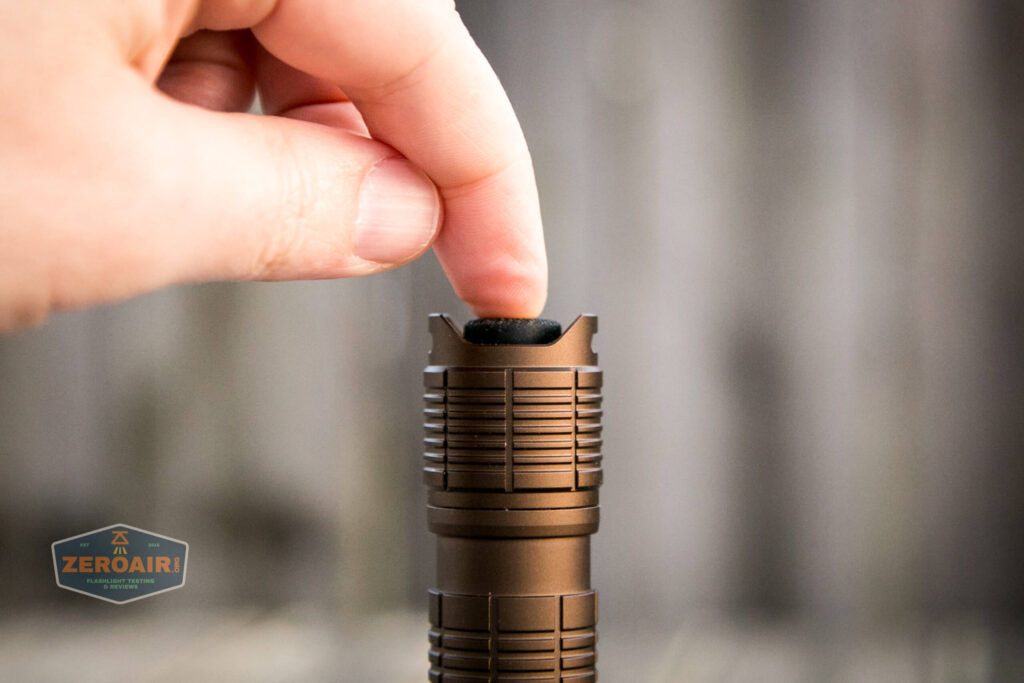 clicky switch actuation