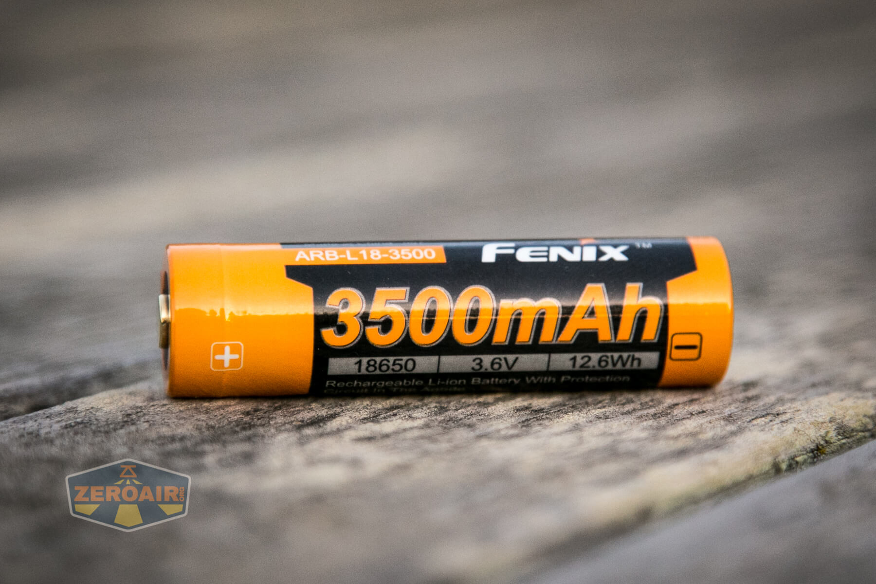 included 3500mAh 18650