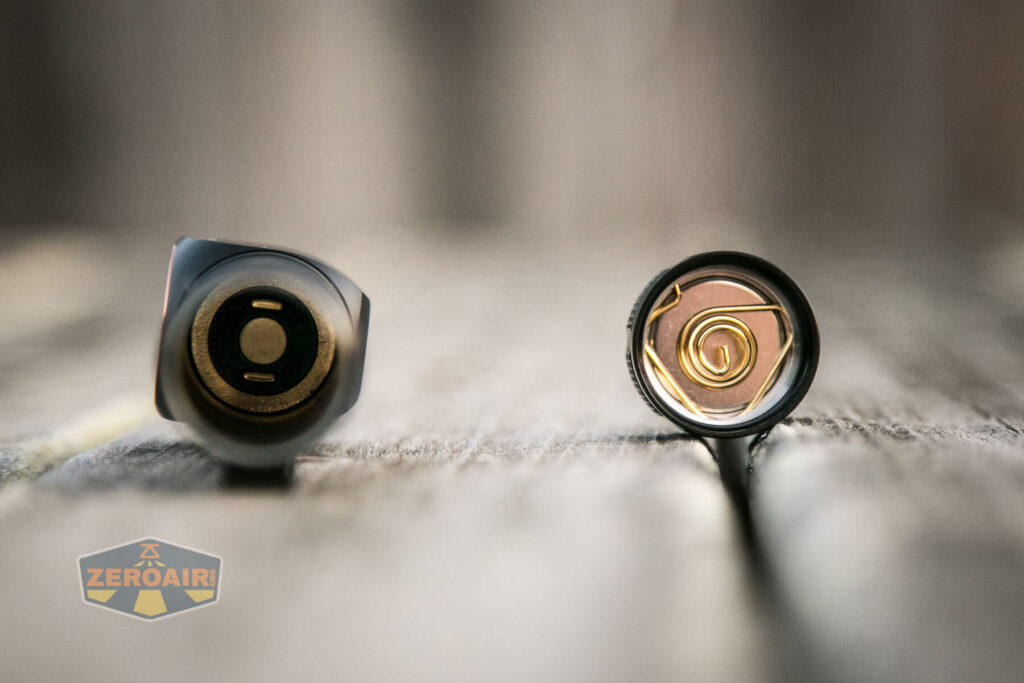 head and tail contacts