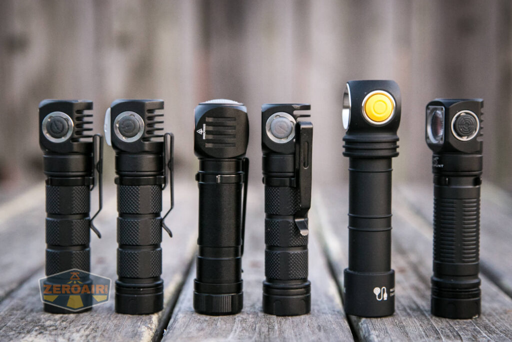 with other right angle 18650 flashlights