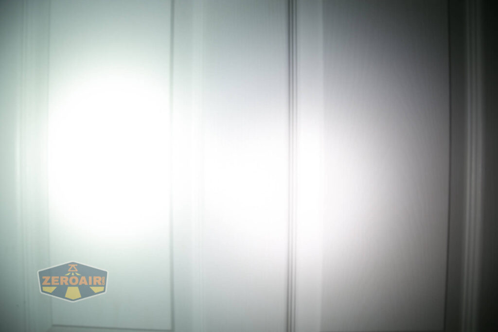 white beamshots compared to 219b against door