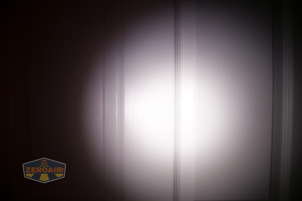 red beamshots compared to 219b against door