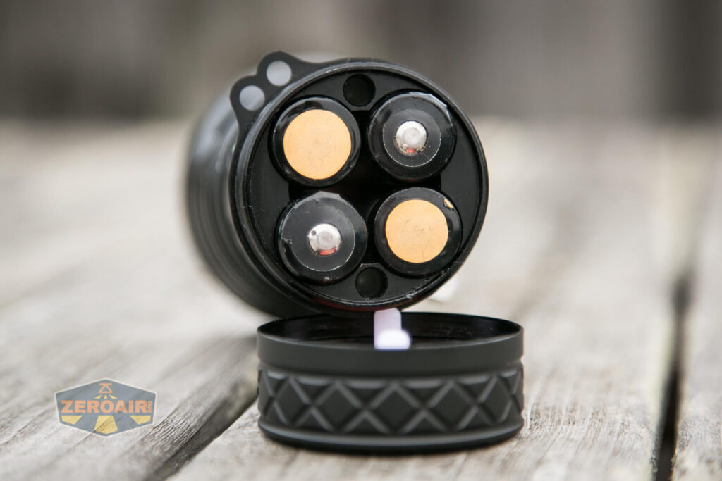 four cells installed