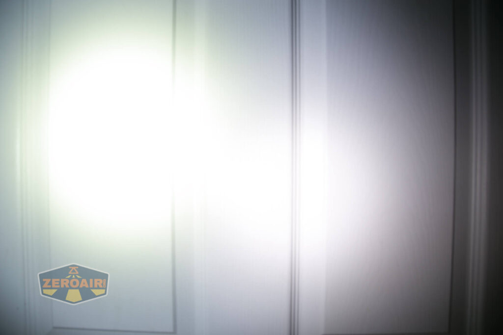 beamshot on door compared to 219b