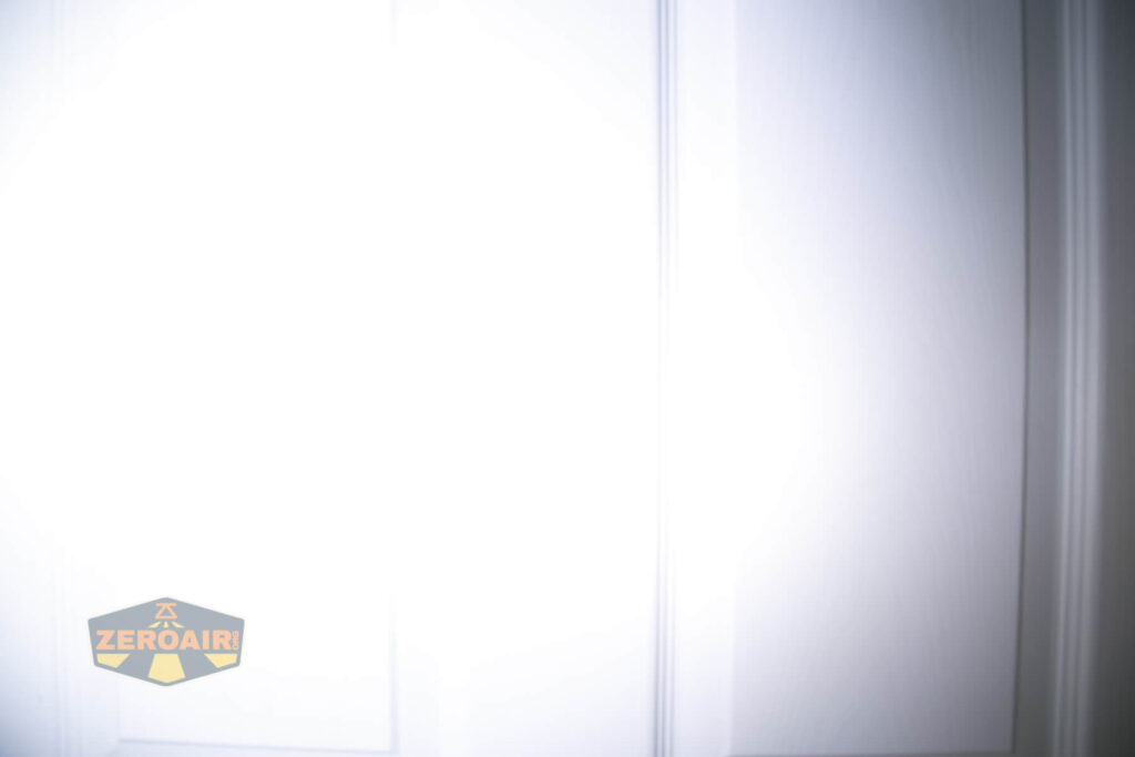 beamshot on door compared to 219b