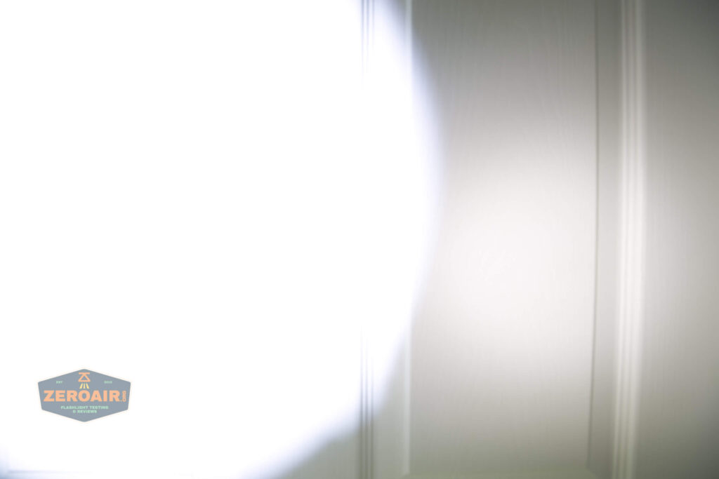 beamshot comparison on door