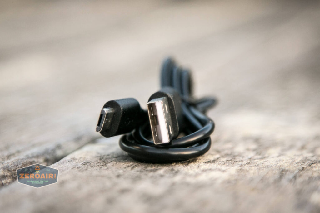 included charge cable