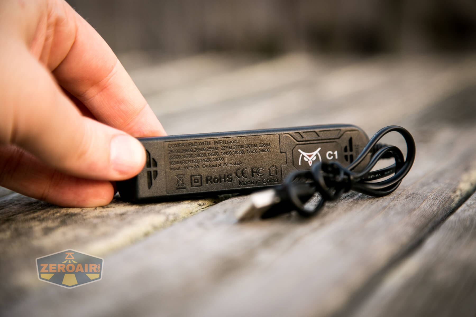 included charger