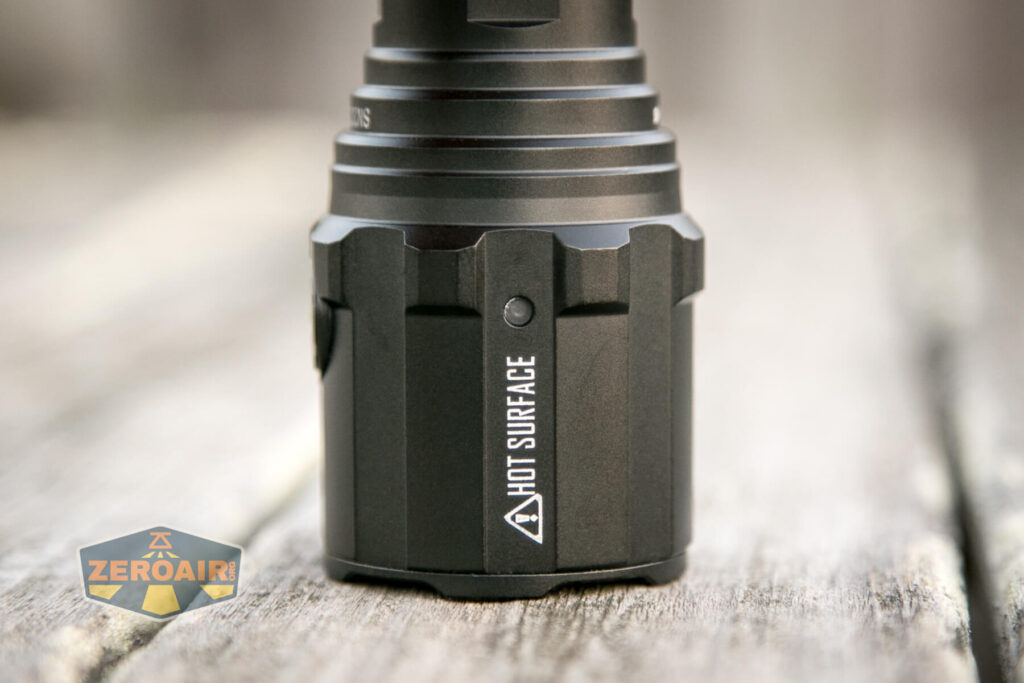 indicators on both sides of head