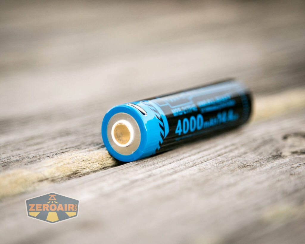 included 4000mAh 21700