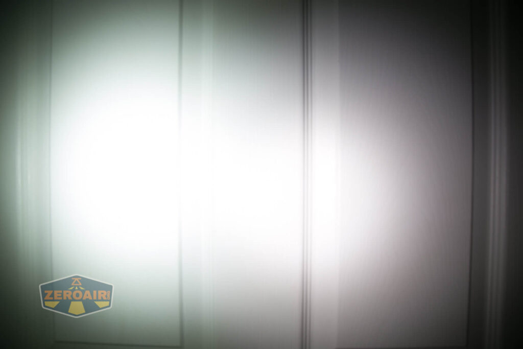 beamshots compared to 219b, against door