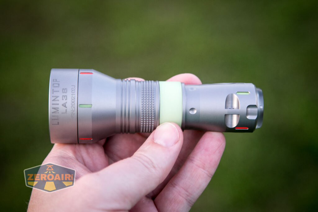 Lumintop LEP 18350 in hand