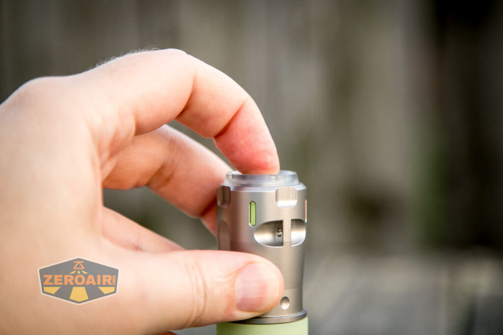 clicky switch actuation