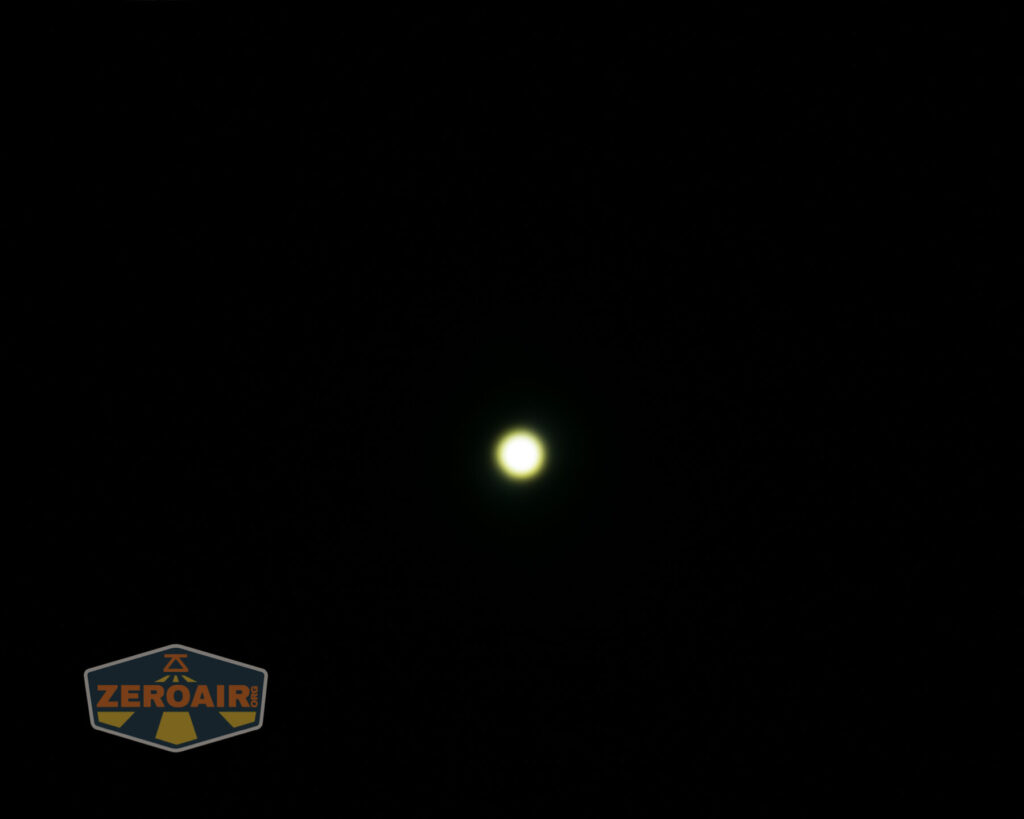 beamshots on the ceiling