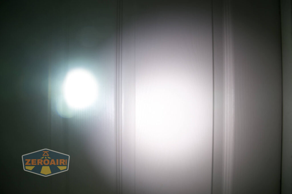 beamshots on the door compared to 219b