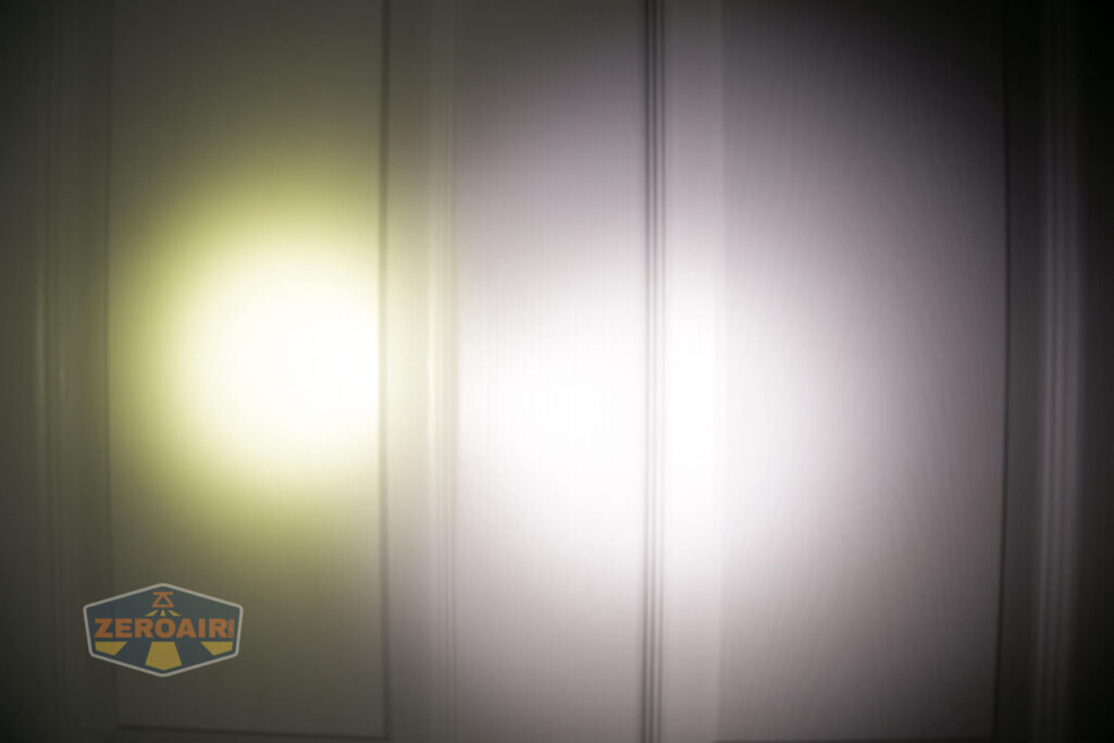 door beamshots compared to nichia 219b