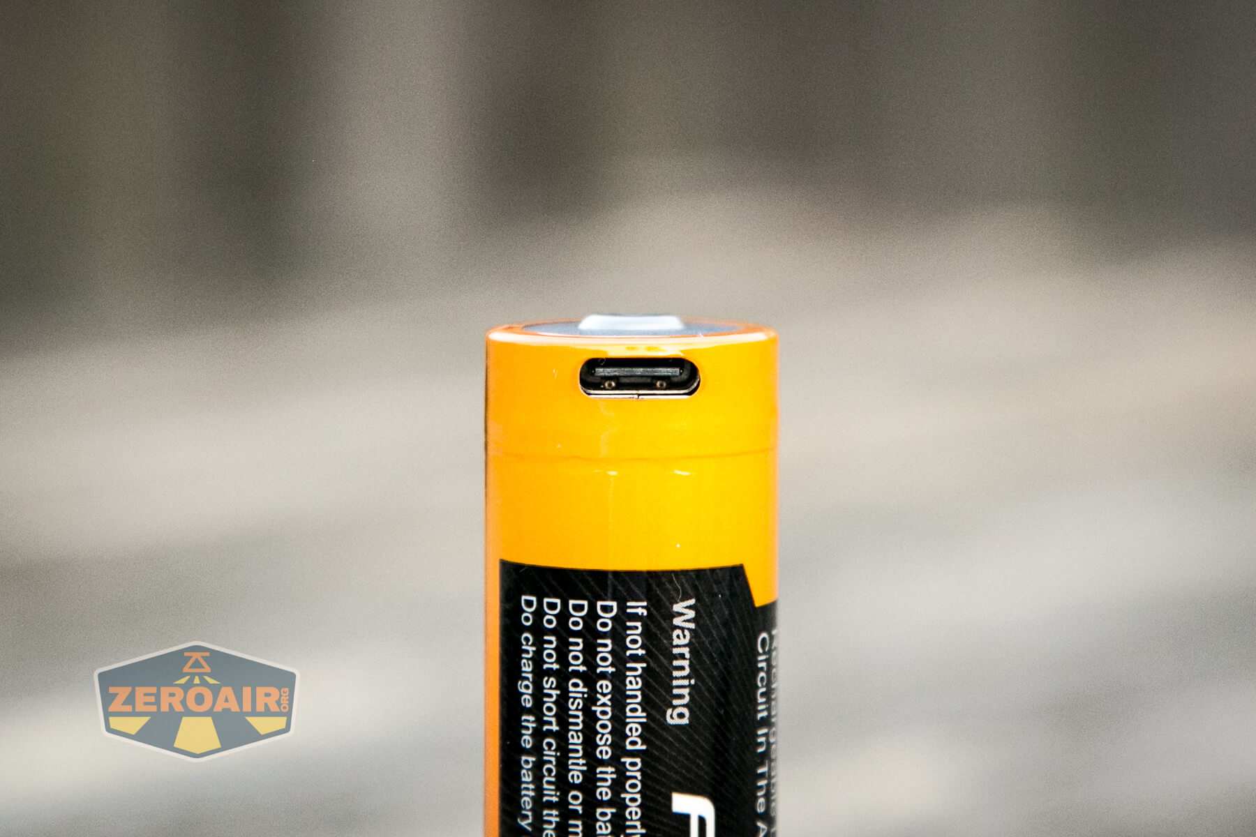 included 21700 charge port