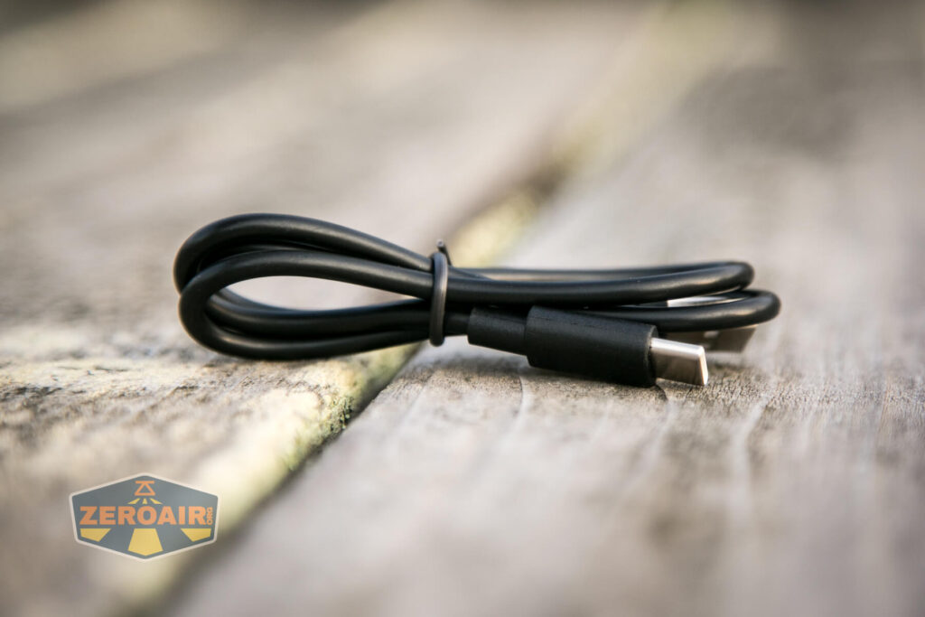 included charge cable