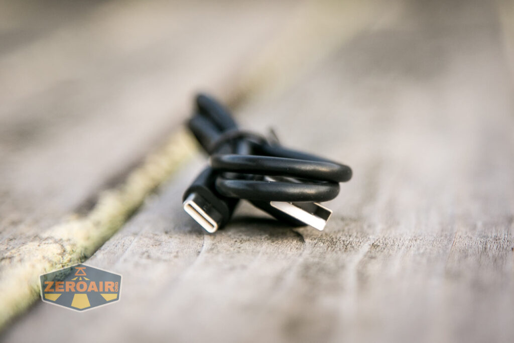 included charge cable