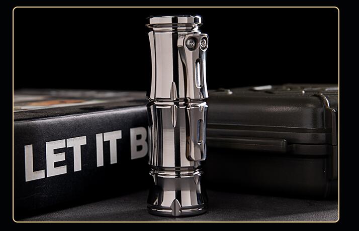 WWLZ Bamboo Small 18350 flashlight style