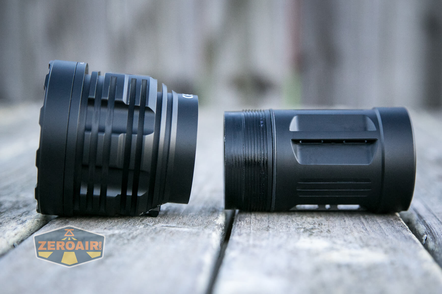 Acebeam X50 Searchlight head removed