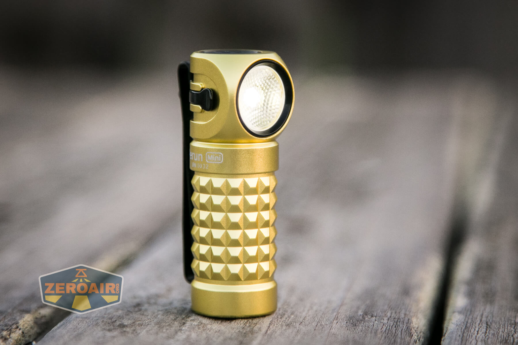 Olight Perun Mini Kit Headlight on