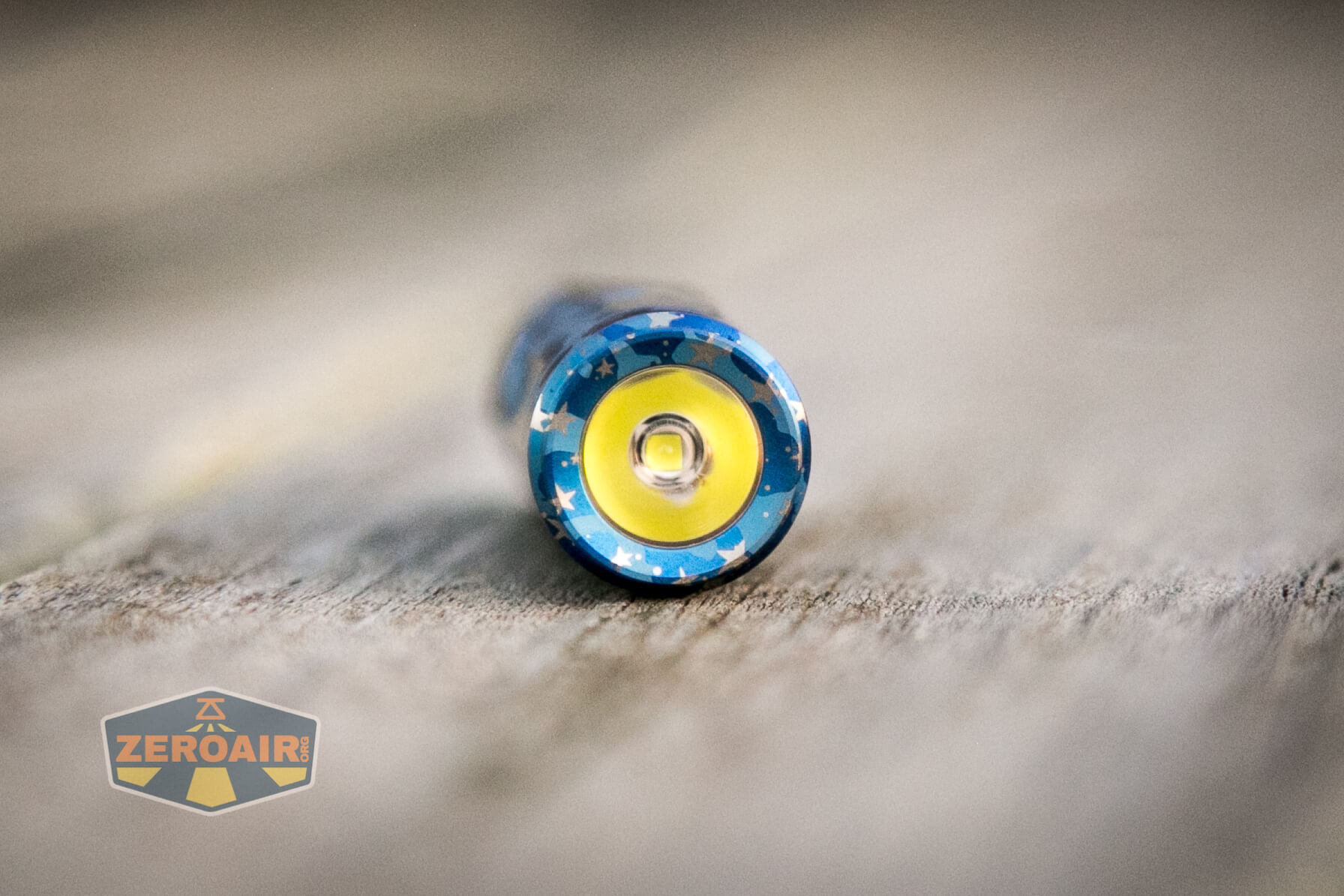 RovyVon Aurora A11 Titanium Flashlight emitter