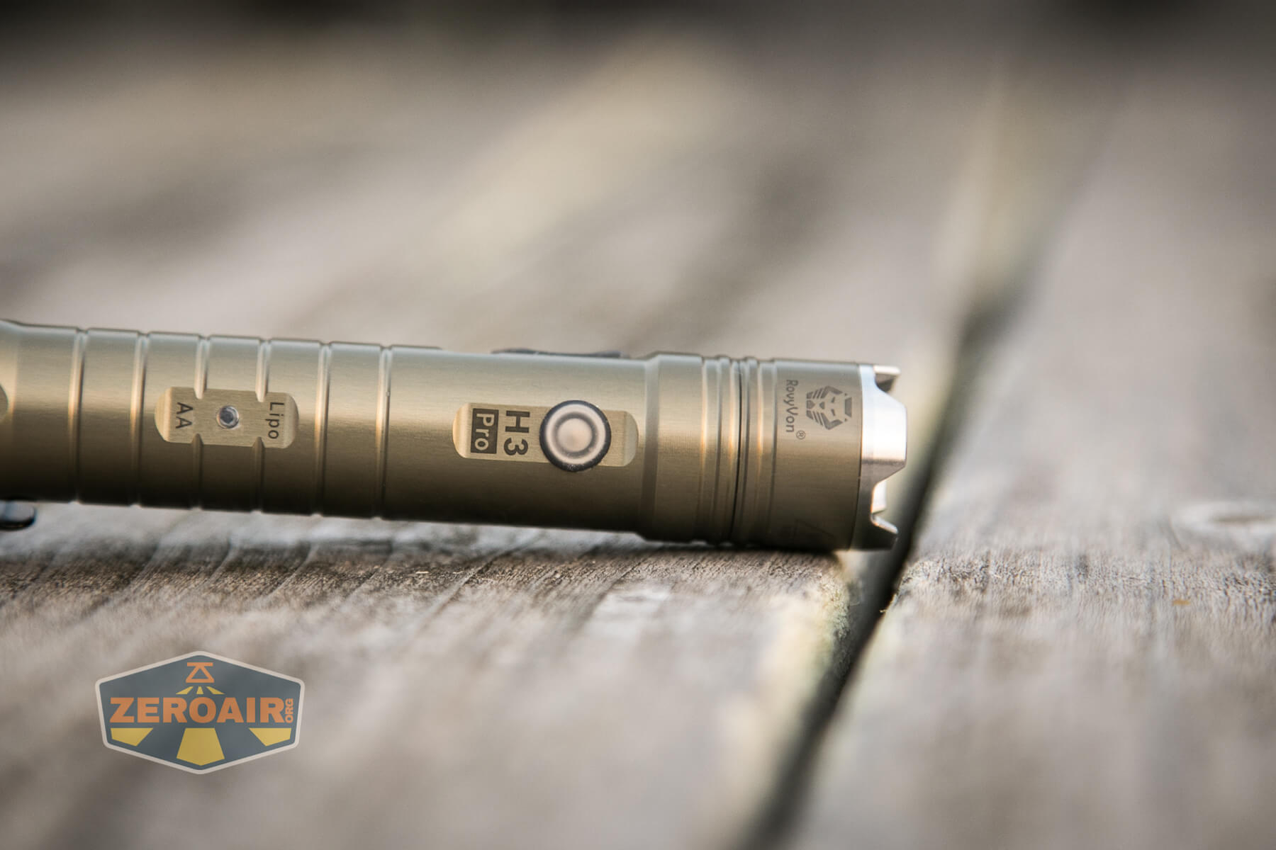 RovyVon Hybrid H3 Pro Flashlight head e-switch
