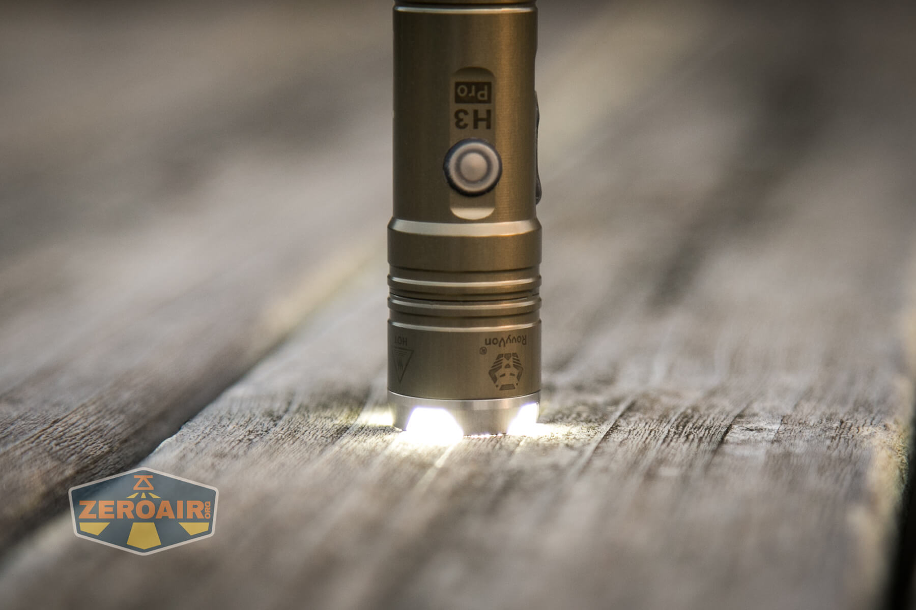 RovyVon Hybrid H3 Pro Flashlight emitter