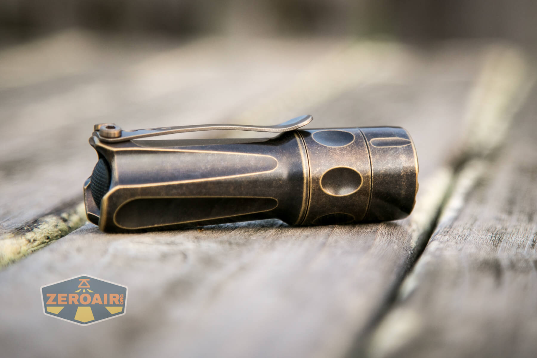 To7rchLAB BOSS 35 FT Vintage Brass pocket clip