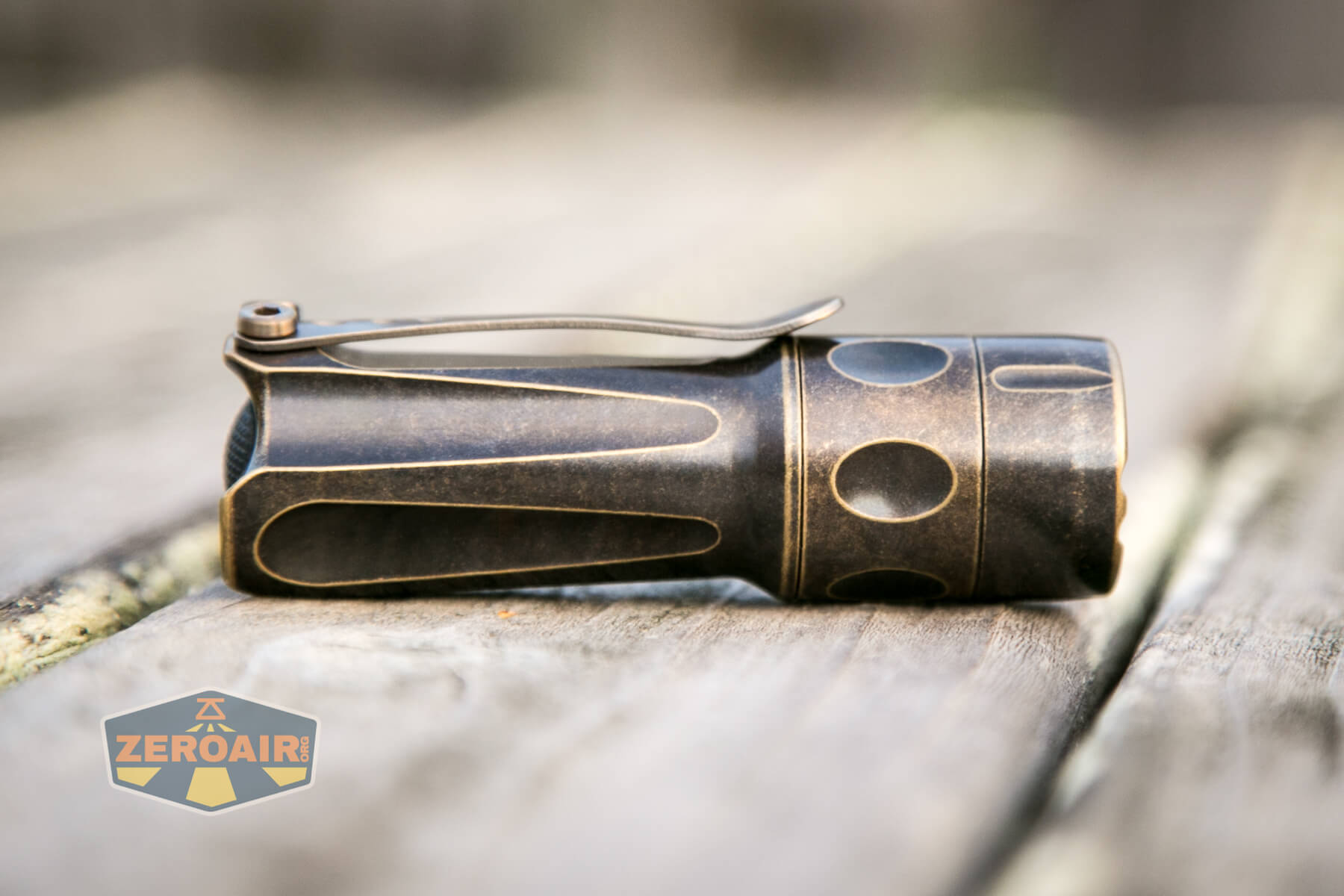 To7rchLAB BOSS 35 FT Vintage Brass pocket clip