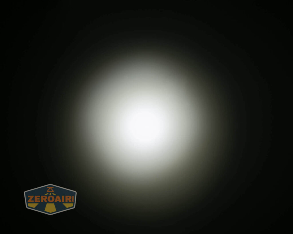 beamshots on ceiling