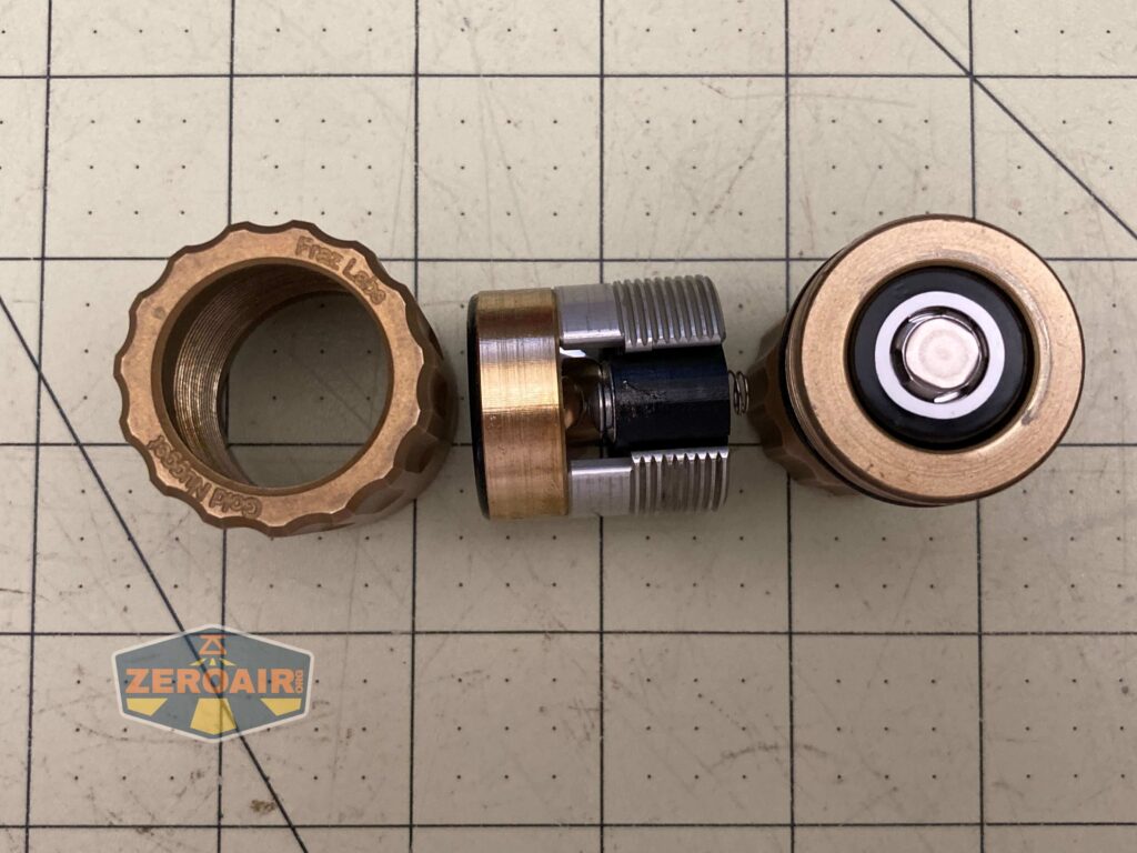 Fraz Labs Gold Nugget head disassembly