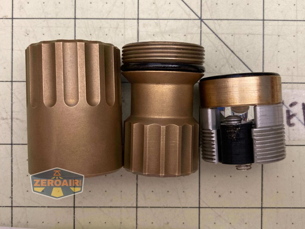 Fraz Labs Gold Nugget head disassembly