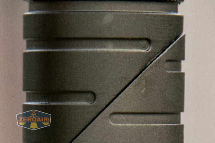 Nicron B70 Flashlight top-down views