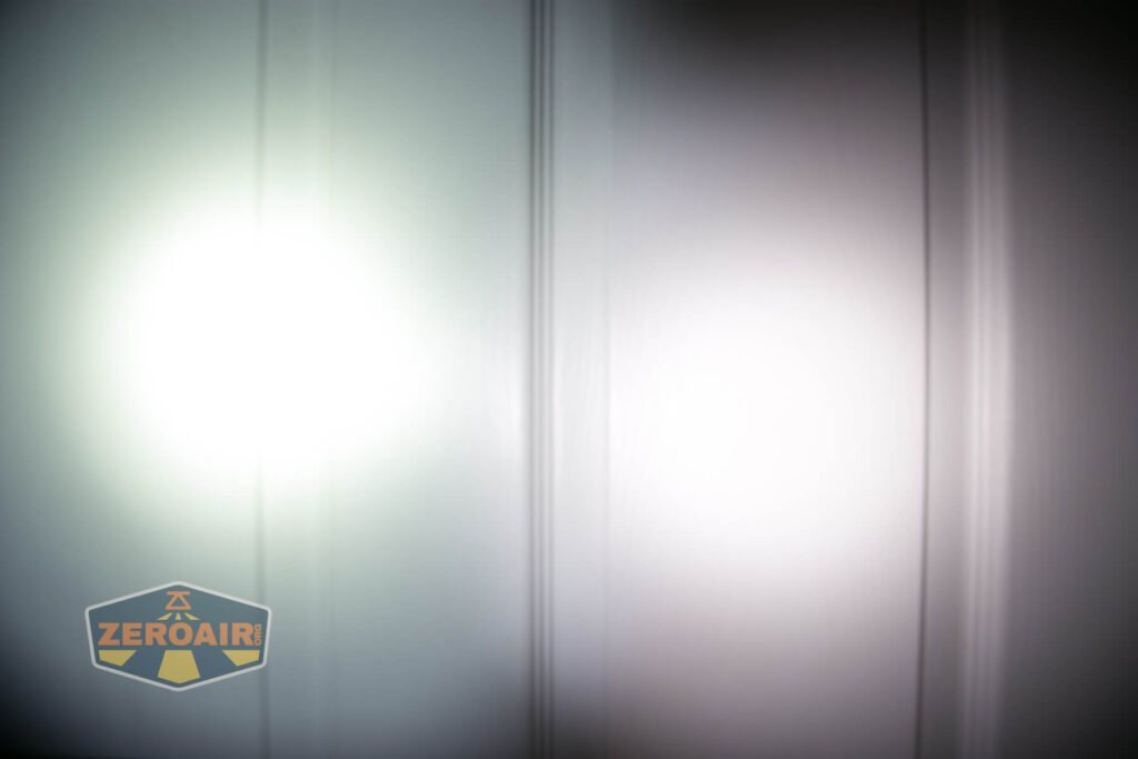 beamshots door compared to nichia 219b