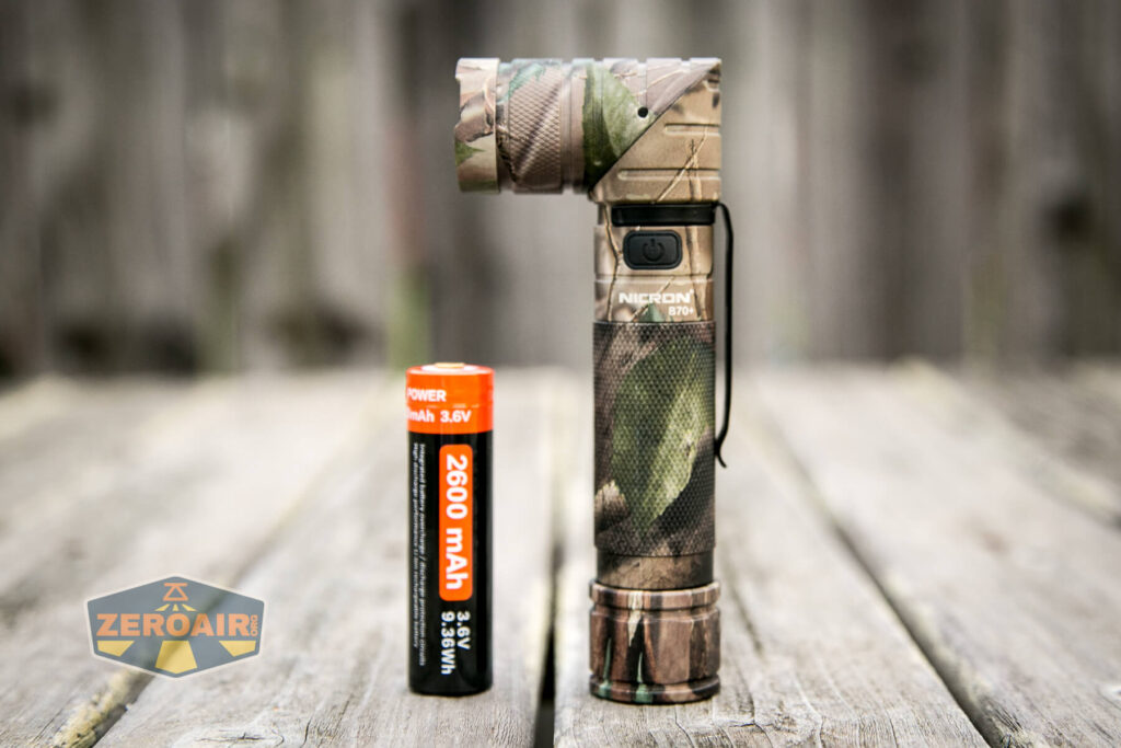 included 2600mah 18650