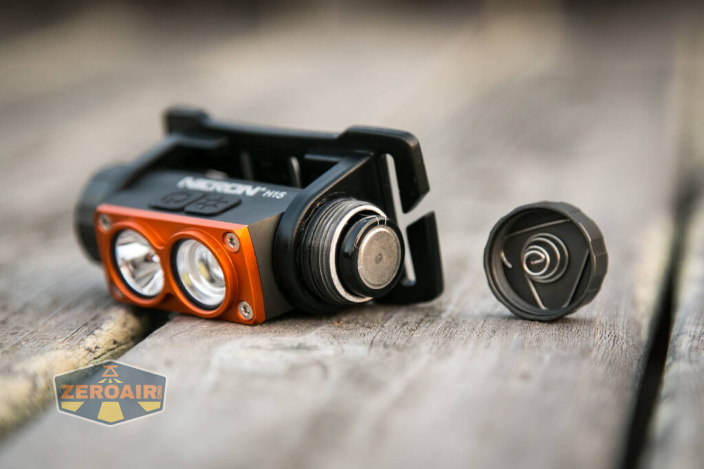 Nicron H15 Headlamp included 14500 installed