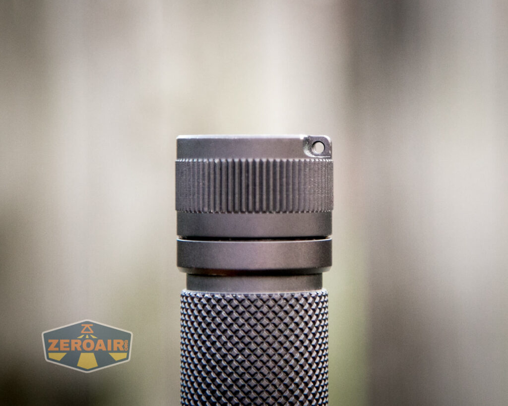 Noctigon K1 21700 Flashlight lanyard hole