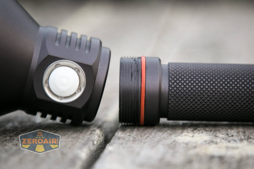 Noctigon K1 21700 Flashlight head threads