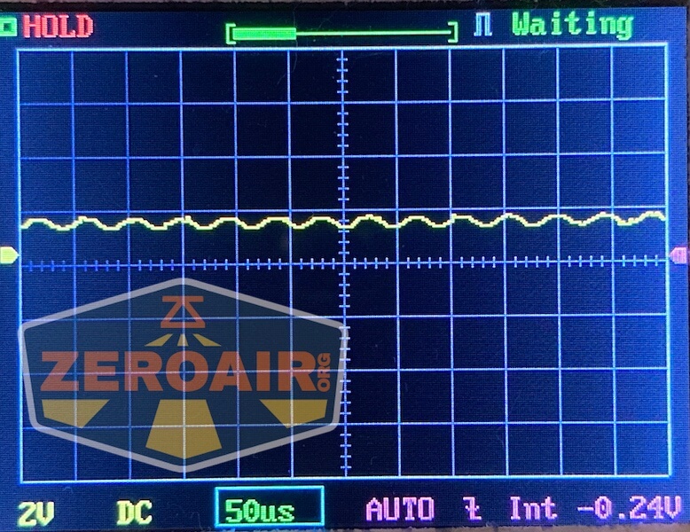 Noctigon K1 21700 flashlight pwm graph