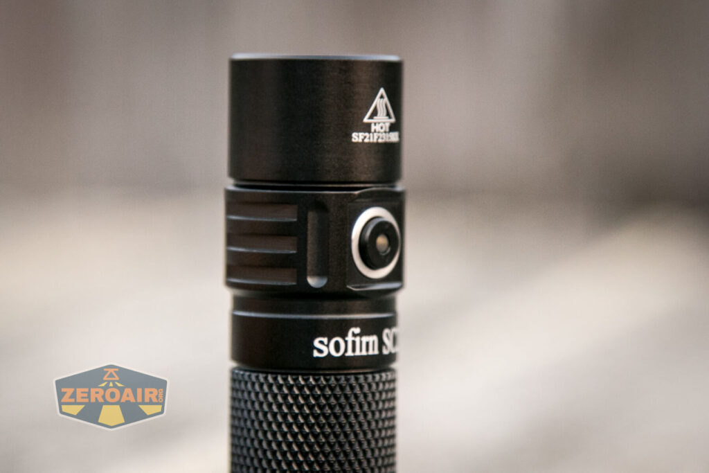 Sofirn SC21 flashlight e-switch