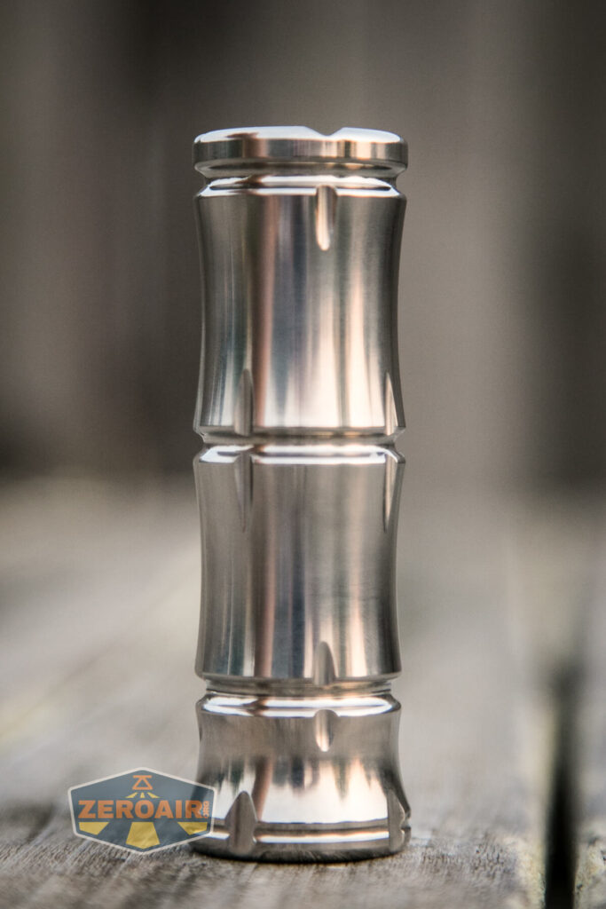 WWLZ Bamboo Small 18350 flashlight feature photo showing all sides