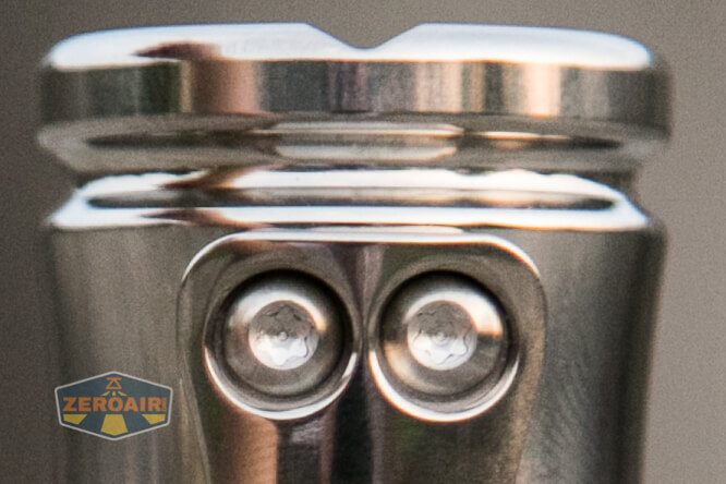 WWLZ Bamboo Small 18350 flashlight top-down view