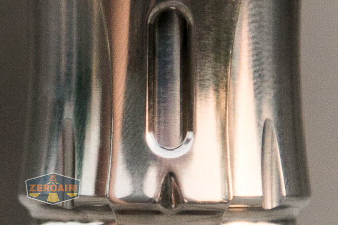 WWLZ Bamboo Small 18350 flashlight top-down view