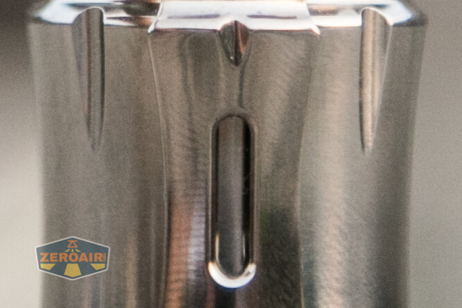 WWLZ Bamboo Small 18350 flashlight top-down view