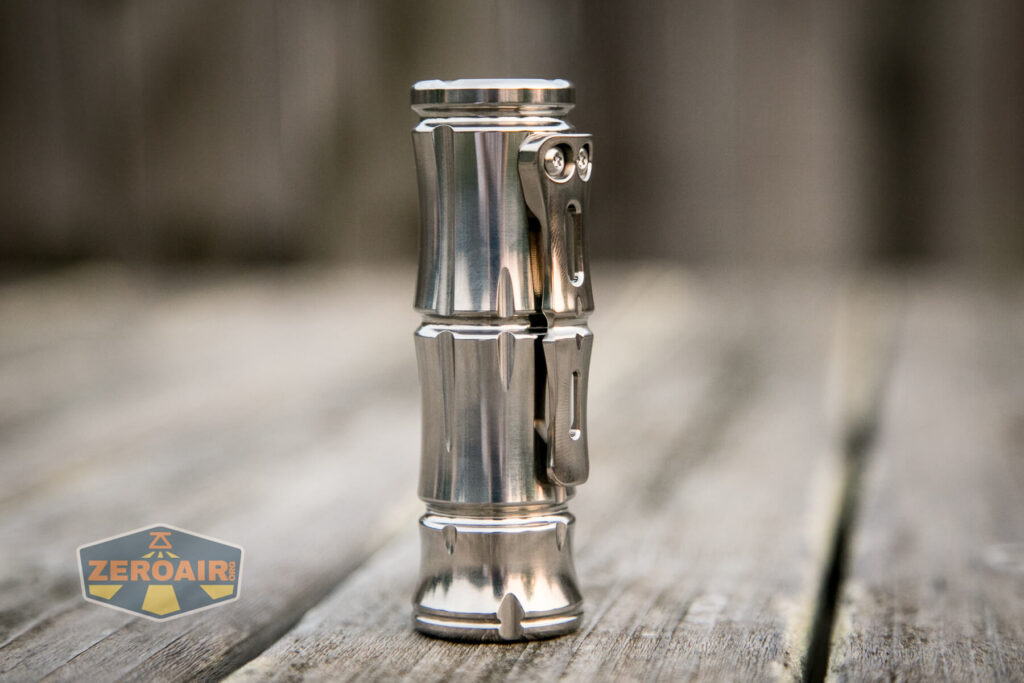 WWLZ Bamboo Small 18350 flashlight polished