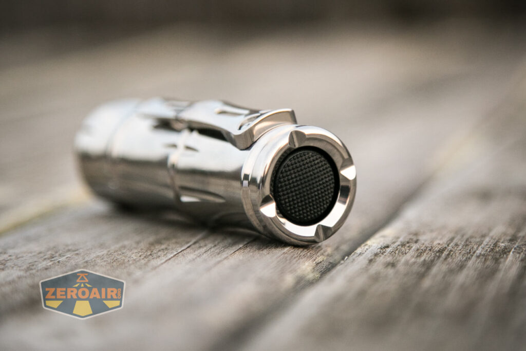 WWLZ Bamboo Small 18350 flashlight clicky