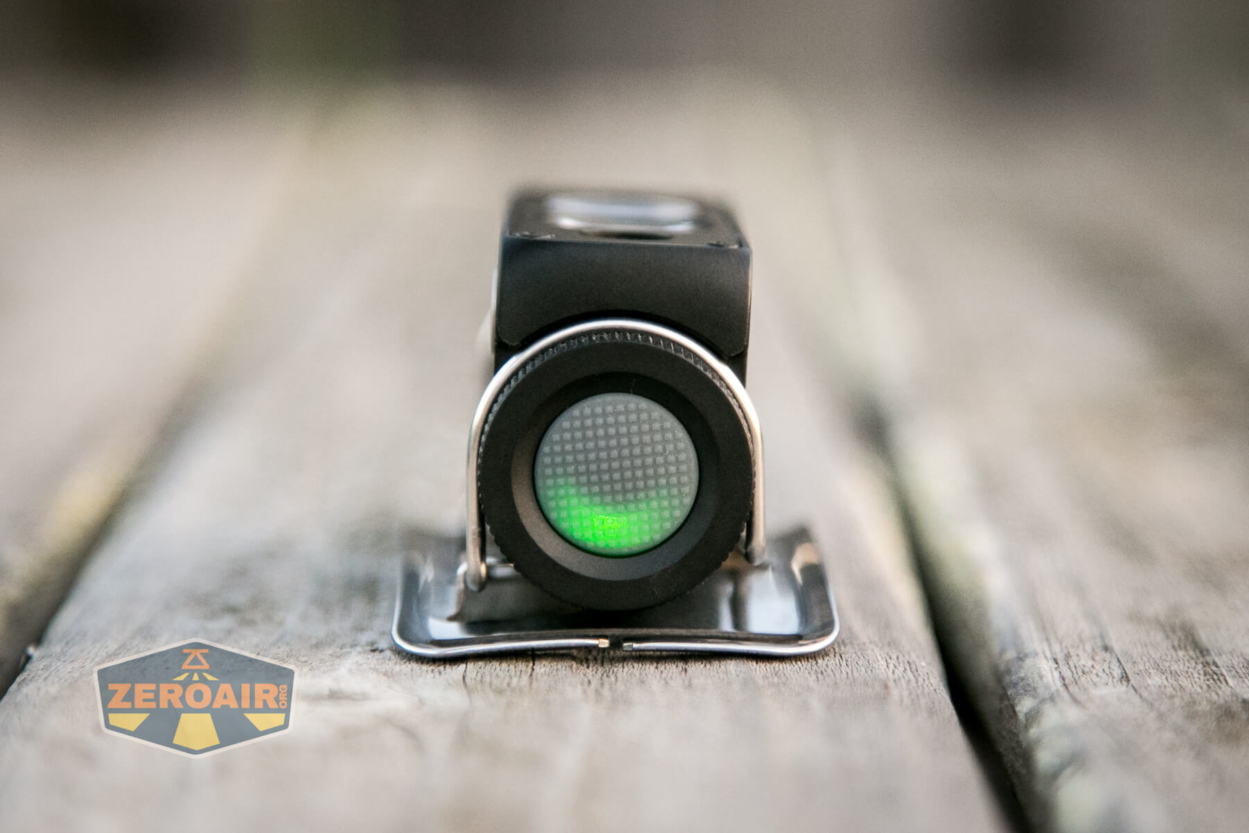 Cyansky HS6R Headlamp tailswitch indicating green