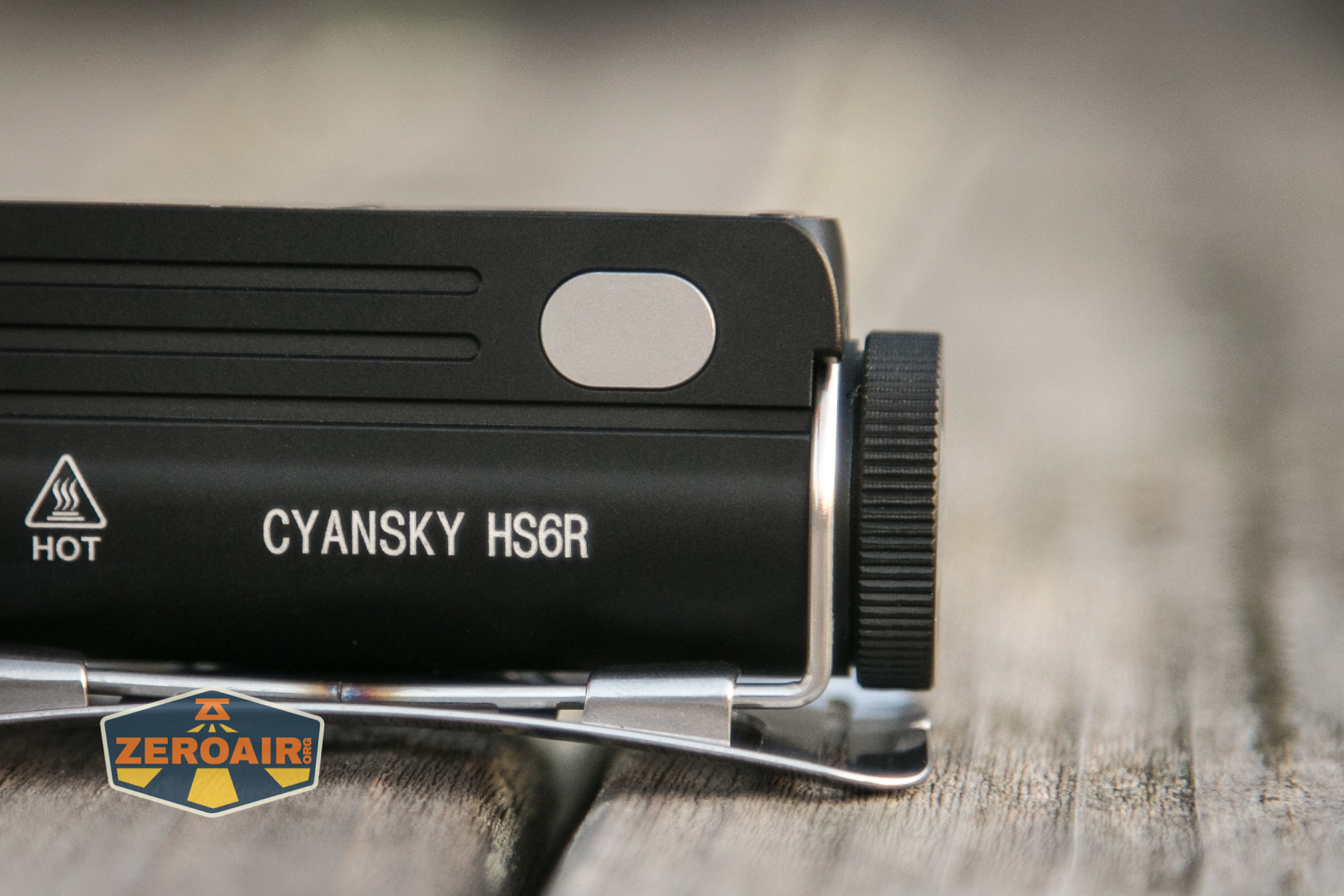 Cyansky HS6R Headlamp e-switch